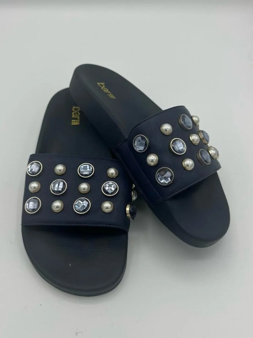 Bar Ill Rhinestone Slides - Picture 3 of 5